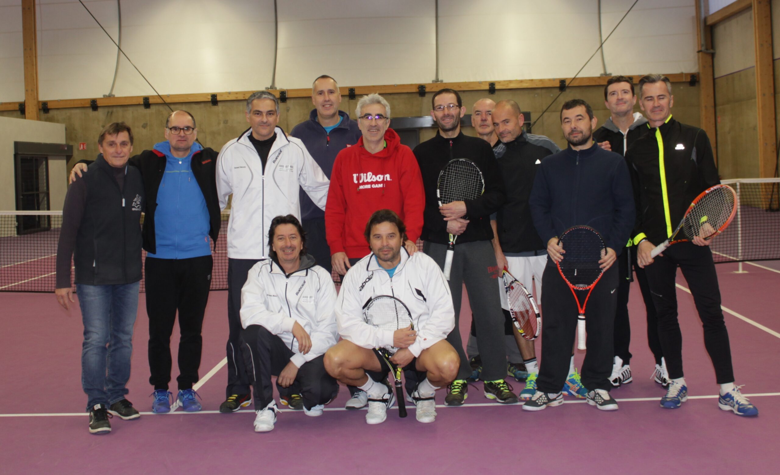 Didier à l'OSQ Tennis